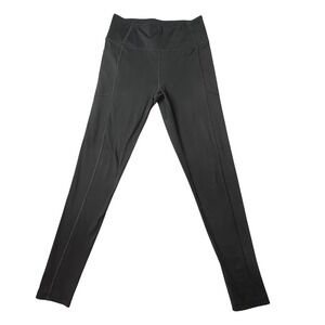 Victoria's Secret Leggings Womens 10 Black High Rise Pocket Athletic Yoga 33292